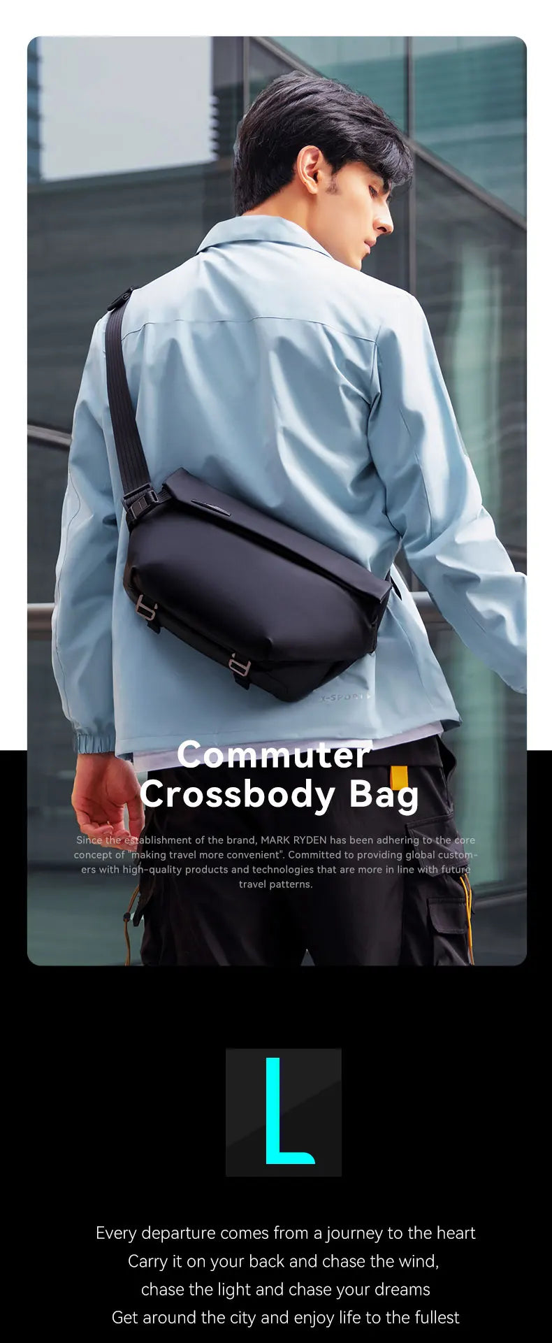 Mark Ryden Wraith MR3601 Waterproof Oxford Backpack