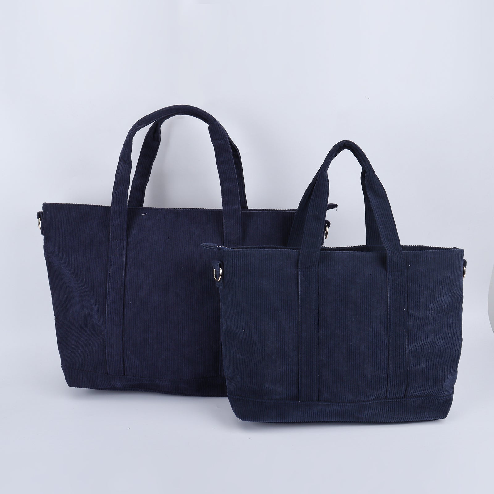 Backper Crux KM2707C corduroy tote detail
