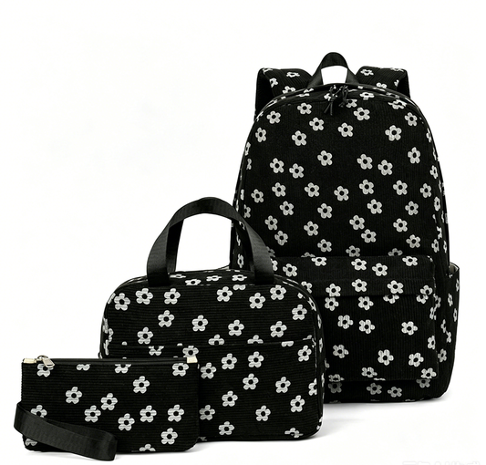 Zircon SJ8502SCH corduroy backpack side