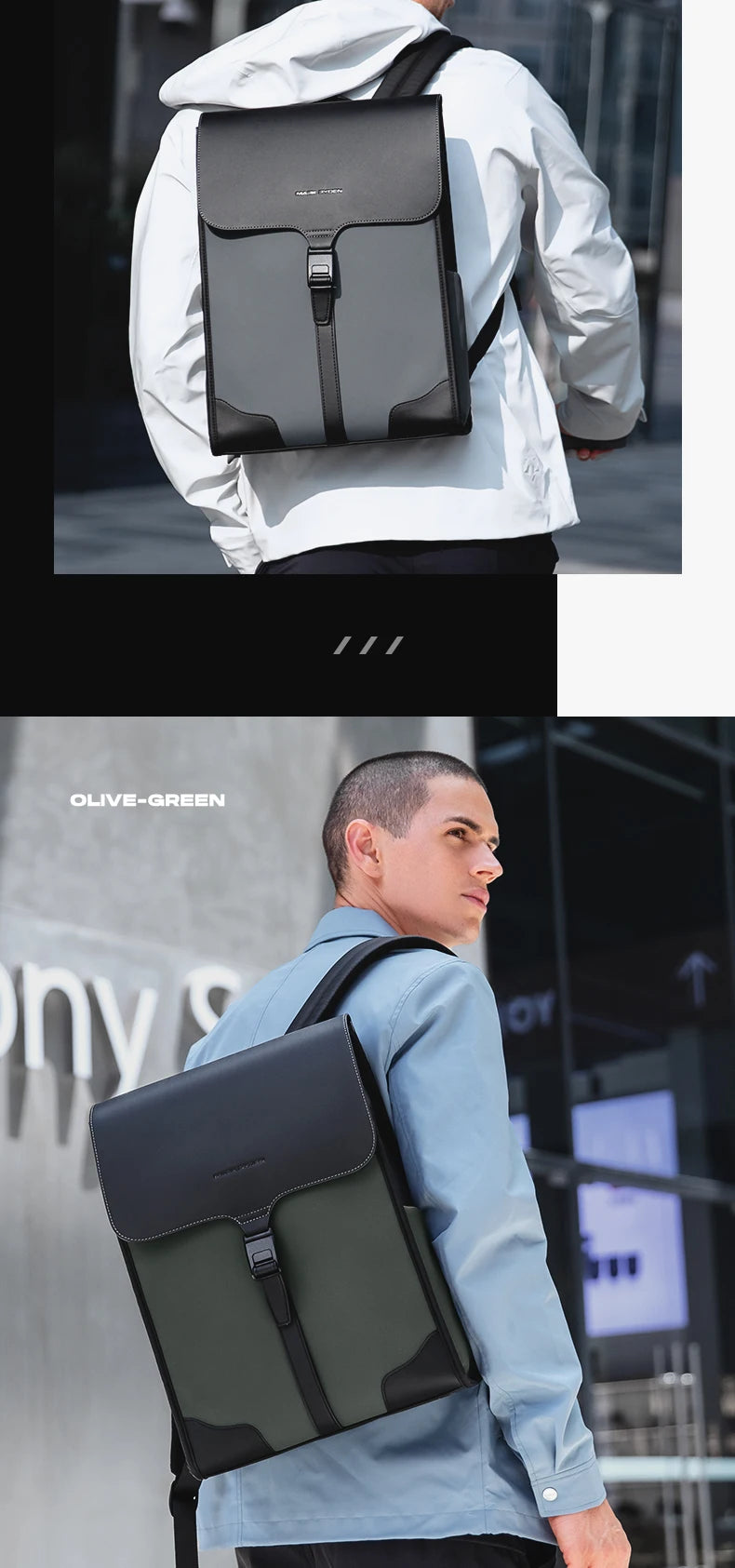 Mark Ryden Mensa MR-1611 Waterproof Oxford Backpack
