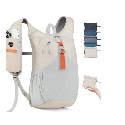 Foldable lightweight sports backpack 20L front view