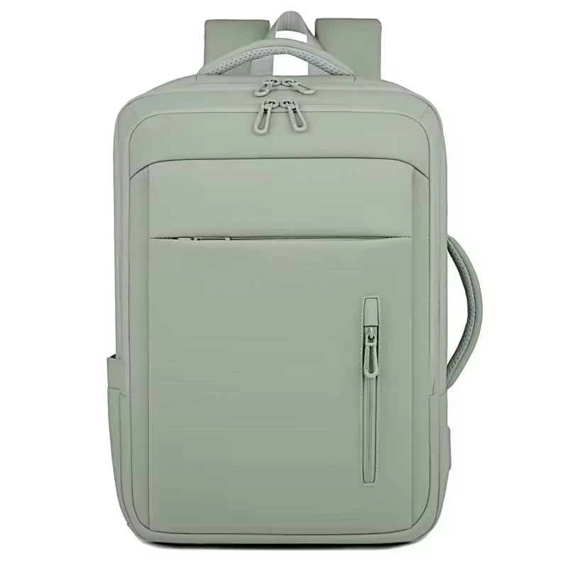 Keman KMMTS218-2 Expandable Business Waterproof Laptop Backpack with USB
