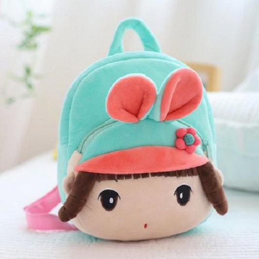 Petunia plush animal mini backpack angle