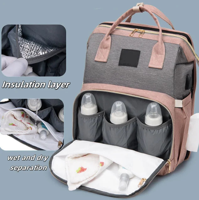 Emerald mummy backpack storage