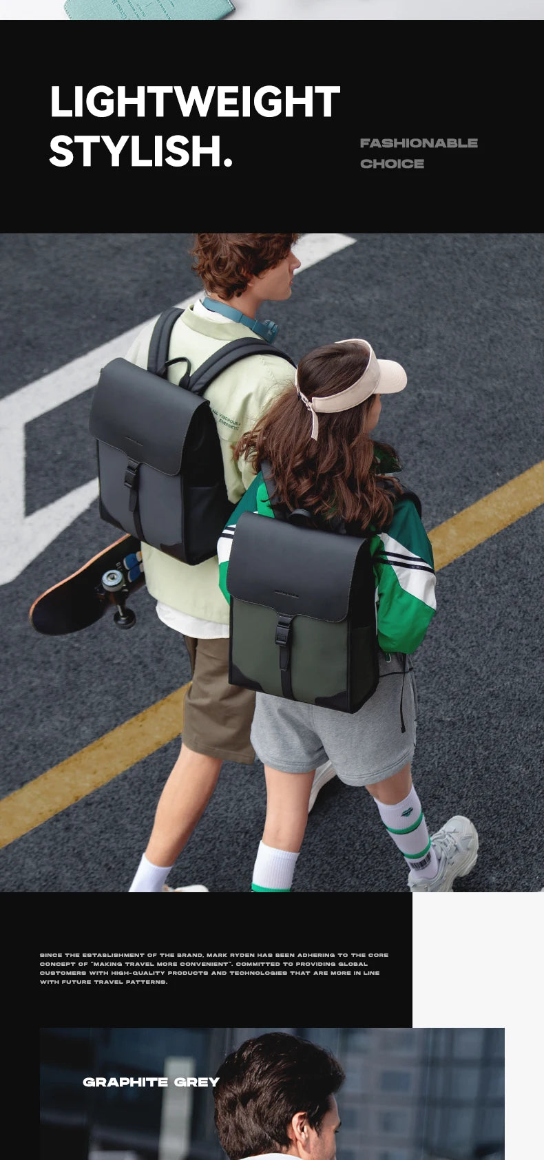 Mark Ryden Mensa MR-1611 Waterproof Oxford Backpack