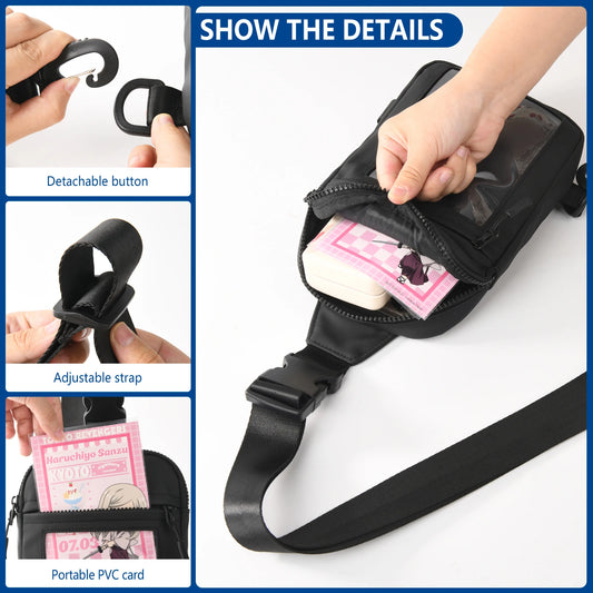 Backper Pictor Mini Ita Card Sling — front view