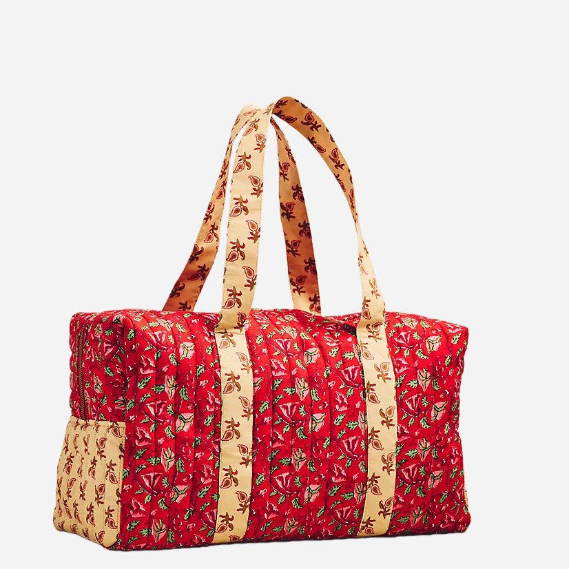 Backper Hydrus KMQW50 quilted weekender duffle detail