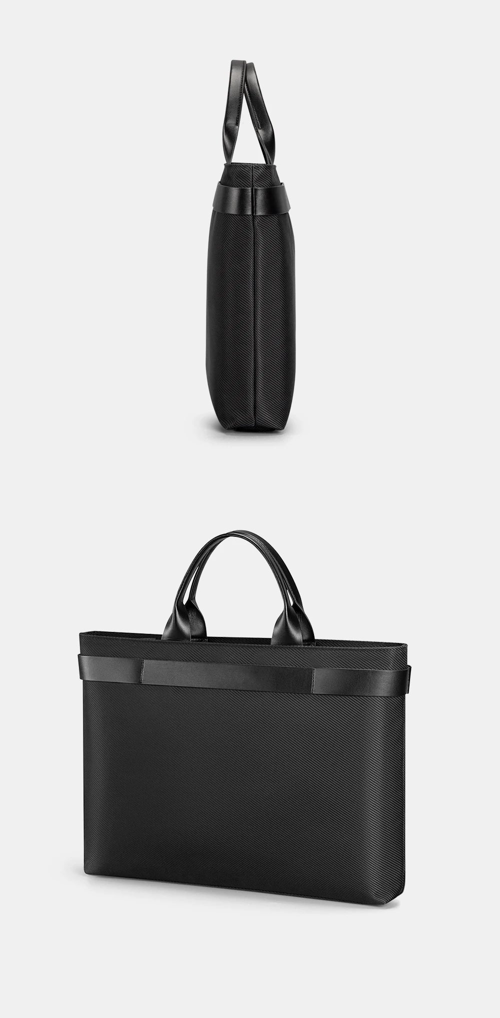 Kingsons Custom Laptop Tote Bag with Trolley Sleeve