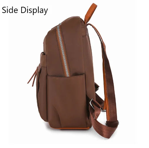 Sapphire school backpack side
