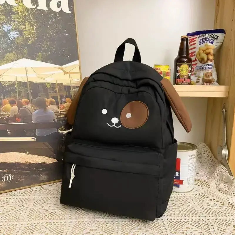 Amber cute backpack in black