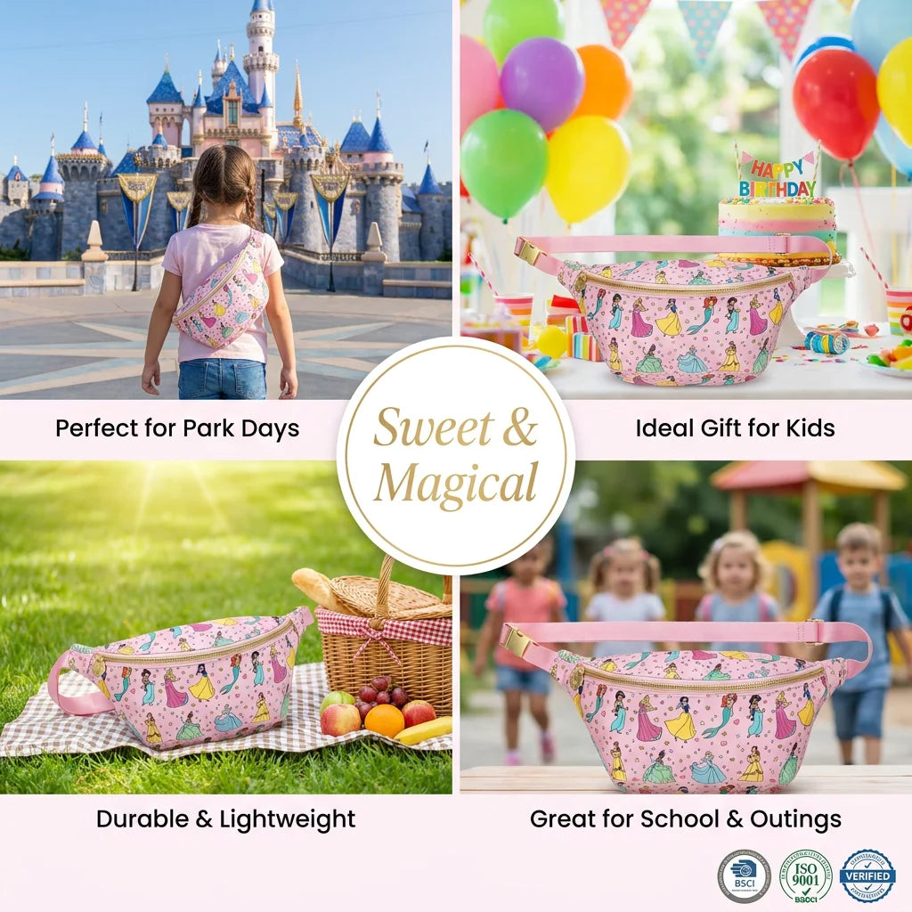 Backper Bootes Princess Waist Bag — print detail