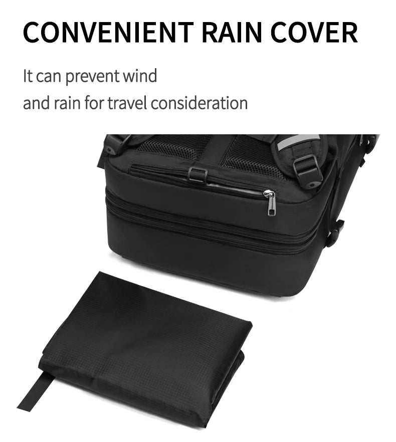Mingao 1055 Multifunctional Smart USB Travel Laptop Backpack - detail 5