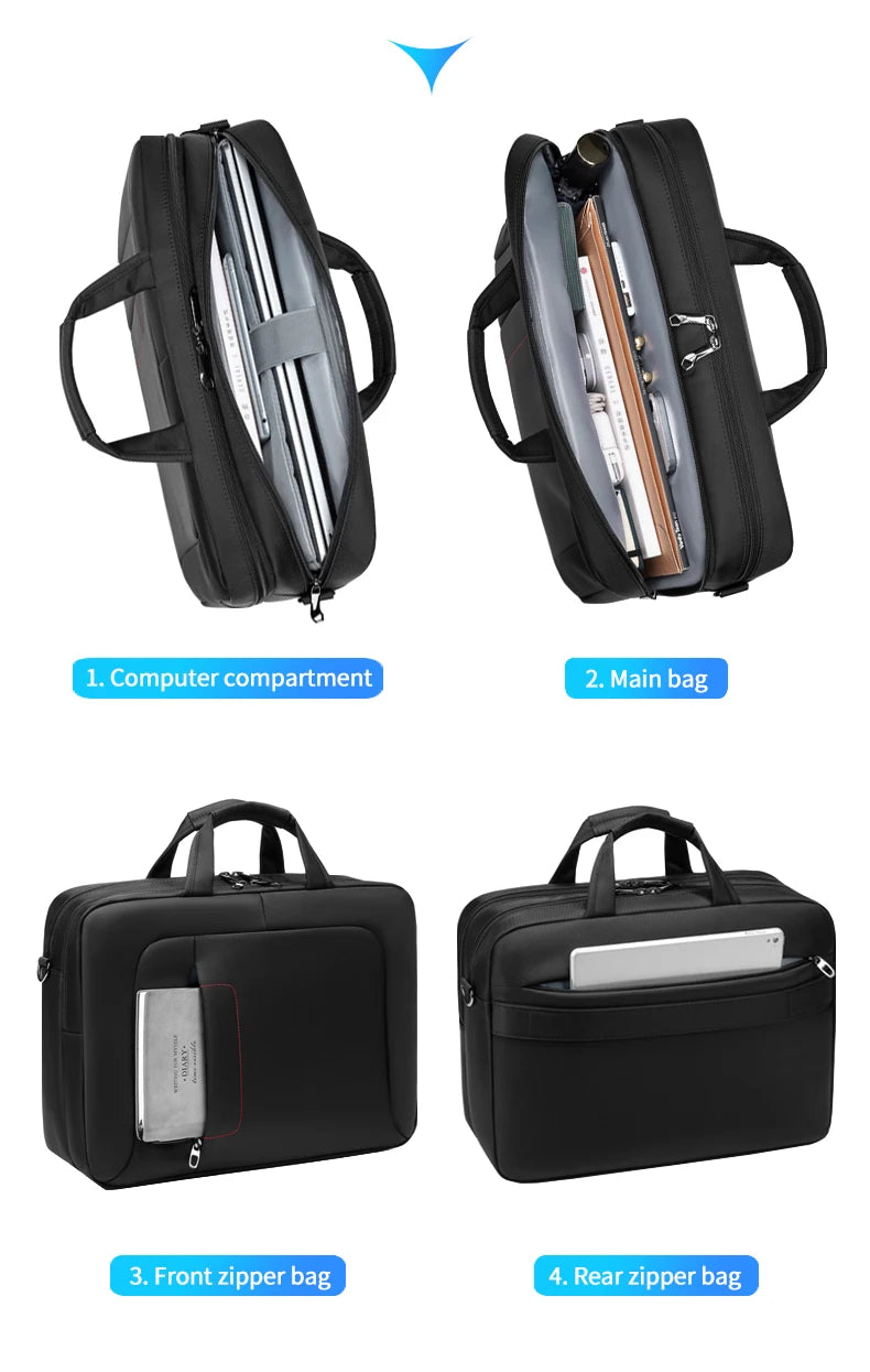Mingao 2726 Oxford Business Laptop Briefcase Bag - detail 5