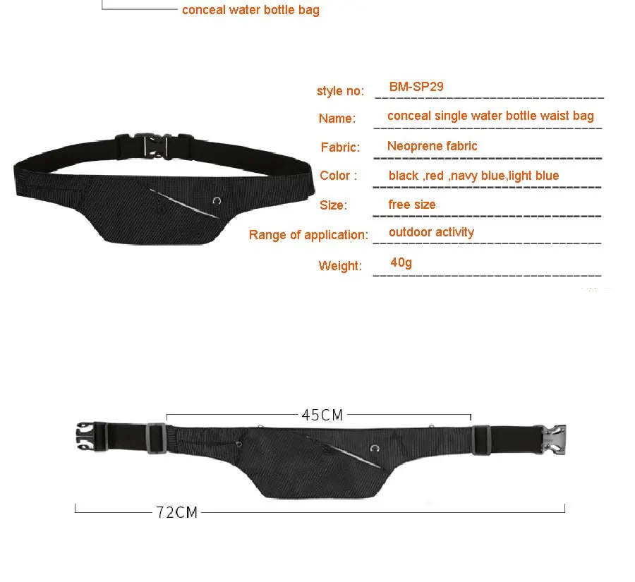 Hong BM-SP29 Adjustable Outdoor Running Belt Bag - detail 4
