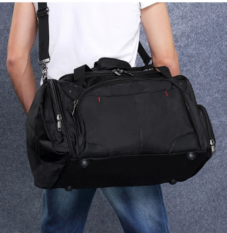 Mingao 202-2 Waterproof Sports Travel Duffle Bag with Shoe Compartment - detail 2