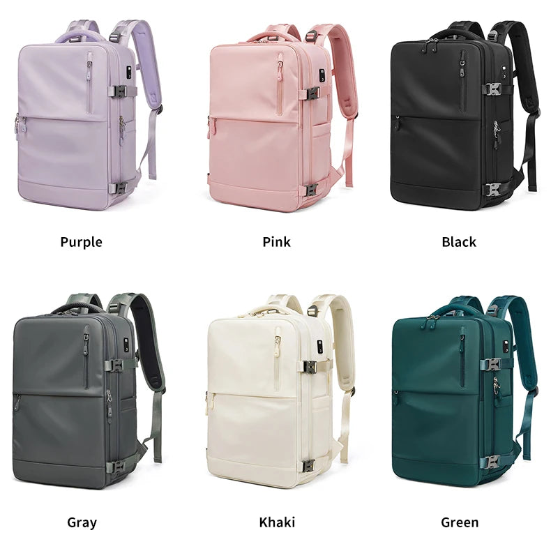 Mingao 231048 Fashion Travel Laptop Backpack with Shoe Compartment - detail 1
