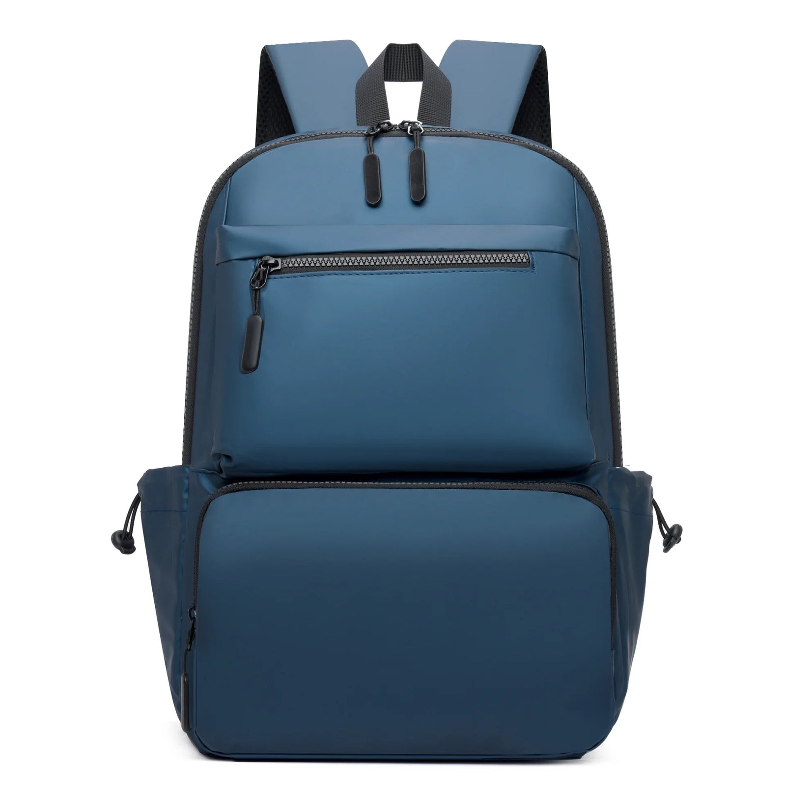 PU business backpack back panel and straps