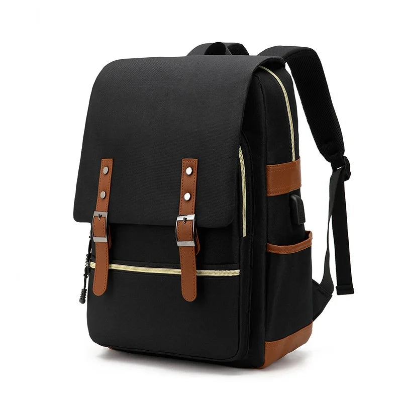 Mneme canvas backpack colour range