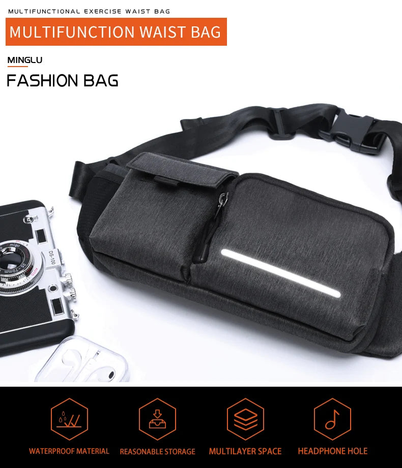 Mingao 1335 Waterproof Sports Waist Bag - detail 2