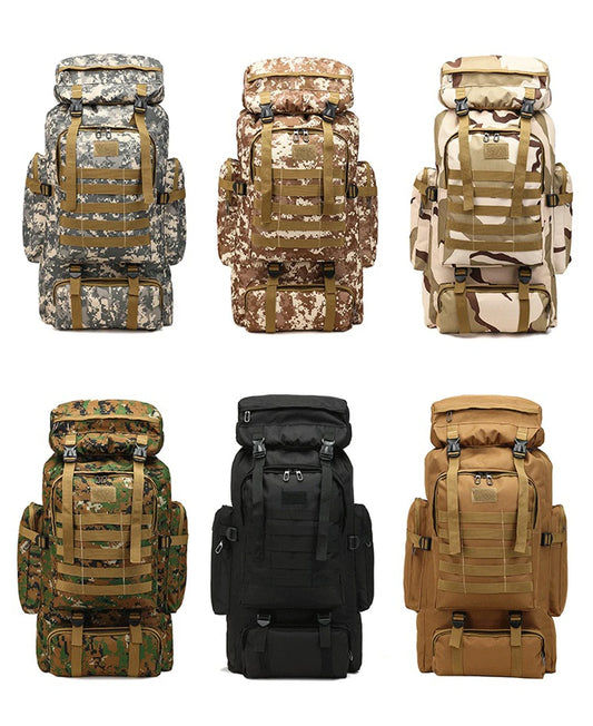 Hong BM-24M449 80L Waterproof Camouflage Tactical Backpack