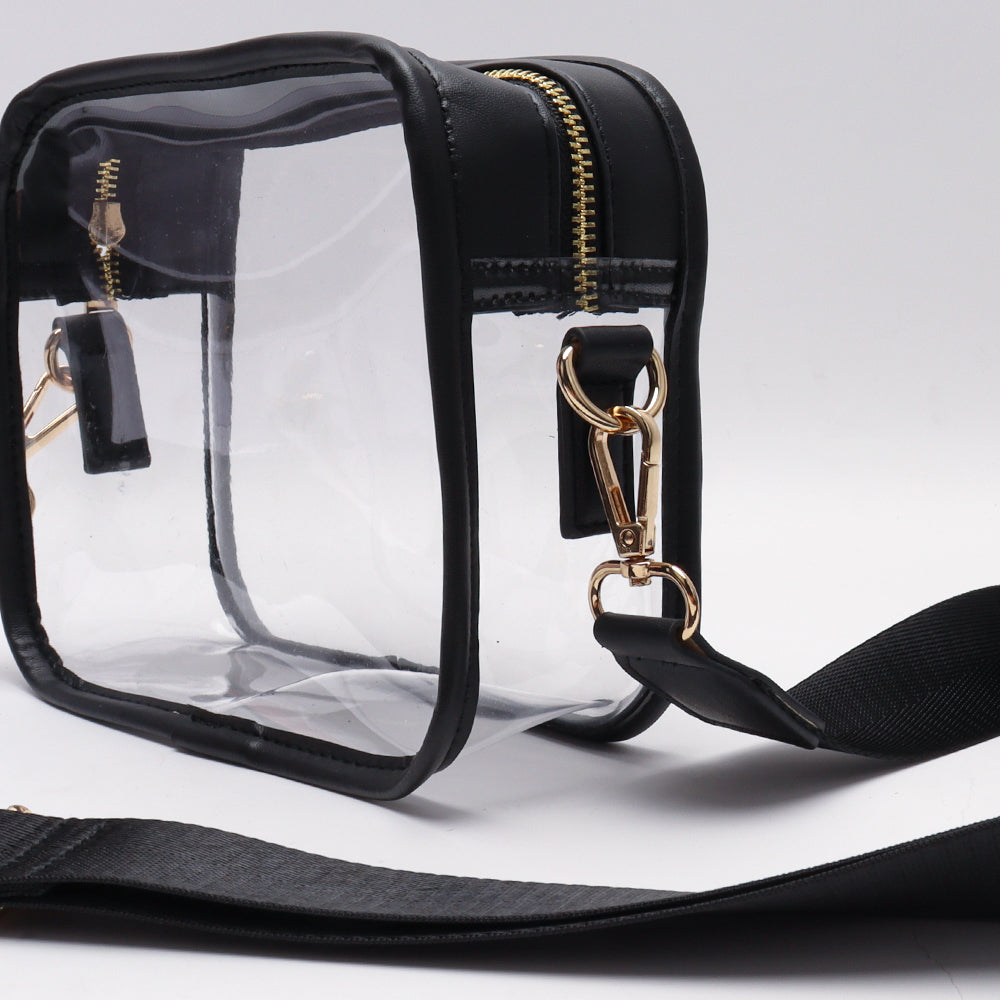 Backper Lyra KM2775 clear stadium sling detail