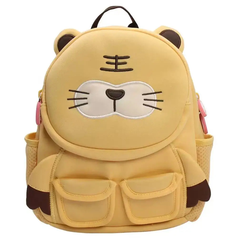 Poppy cartoon neoprene mini backpack yellow