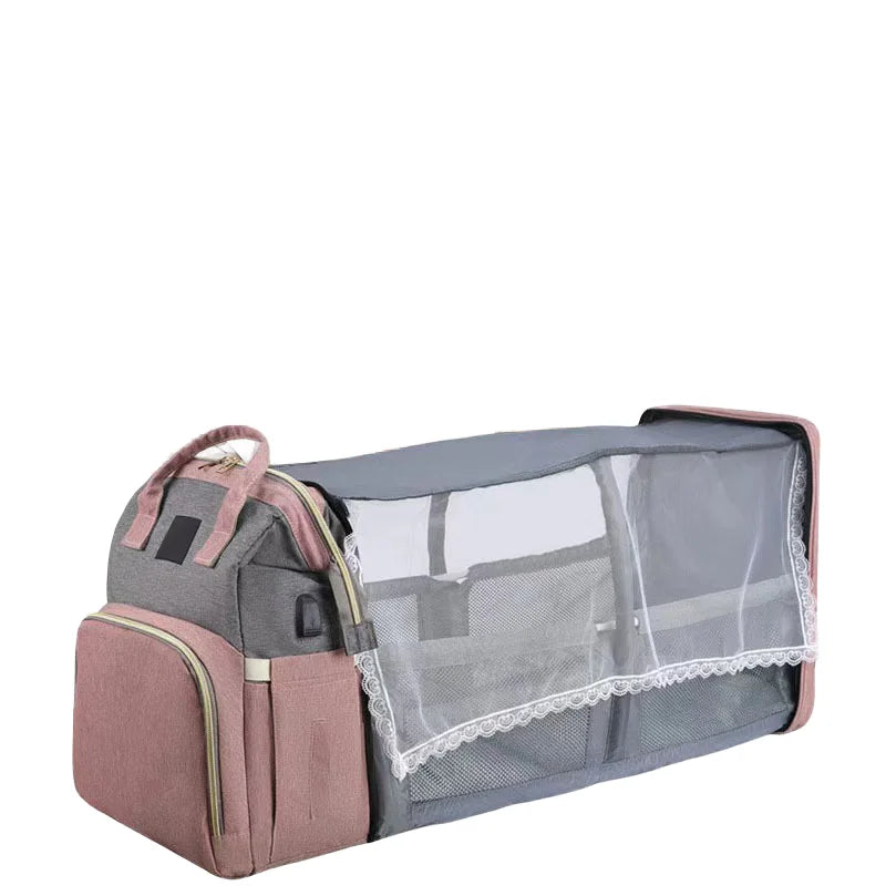 Emerald mummy backpack changing station