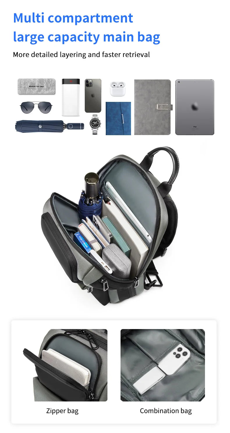 Mingao 1212 Multifunctional Crossbody Sling Chest Bag - detail 3