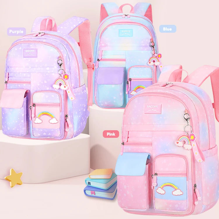 Keman KMBC1016-2 Cartoon Girls School Backpack