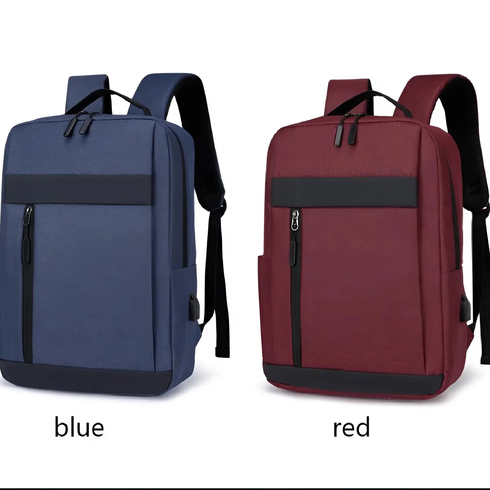 Cabin laptop backpack back panel and straps