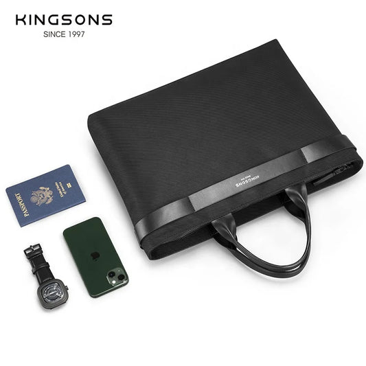 Kingsons tote bag — side detail