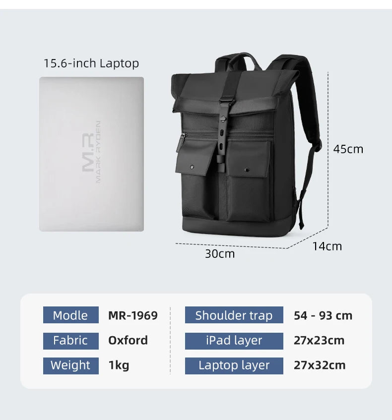 Mark Ryden Serpens MR1696 Waterproof Oxford Backpack
