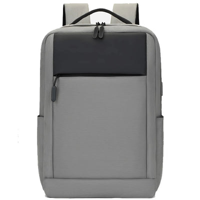 Multifunctional USB laptop backpack front view