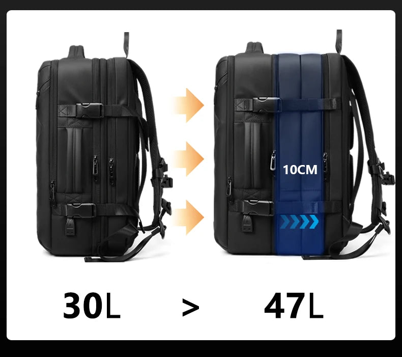 Mingao 241054 Expandable USB Travel Laptop Backpack - detail 5