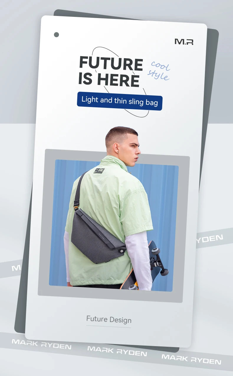 Mark Ryden Gemini MR2293 Waterproof Oxford Sling Bag