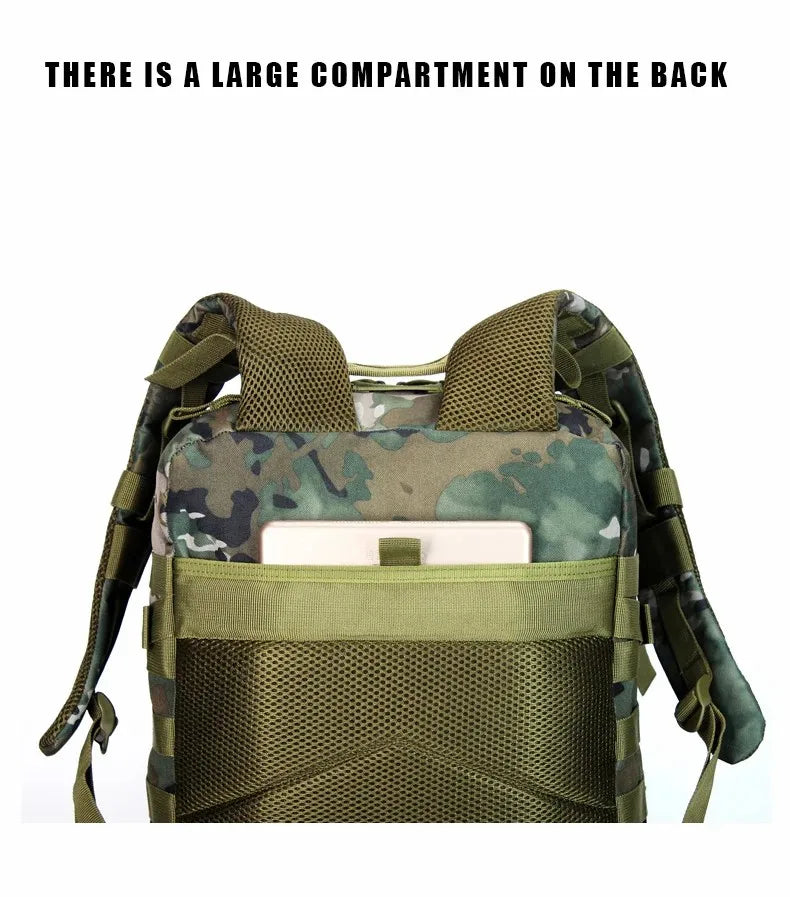 Hong BM-24M641 45L Waterproof Tactical Camouflage Backpack - detail 2