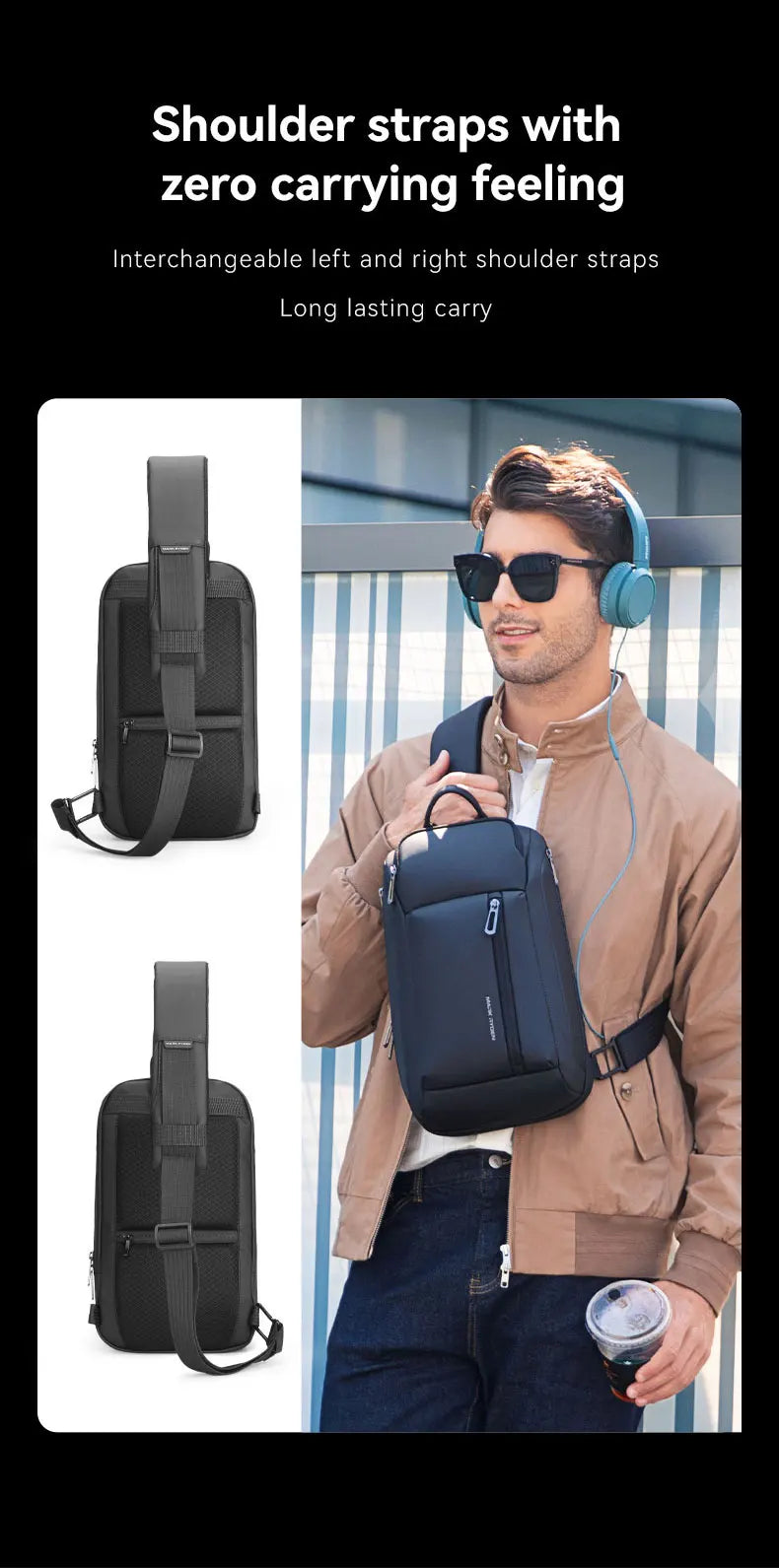 Mark Ryden Cassiopeia MR7808 Waterproof Oxford Chest Bag