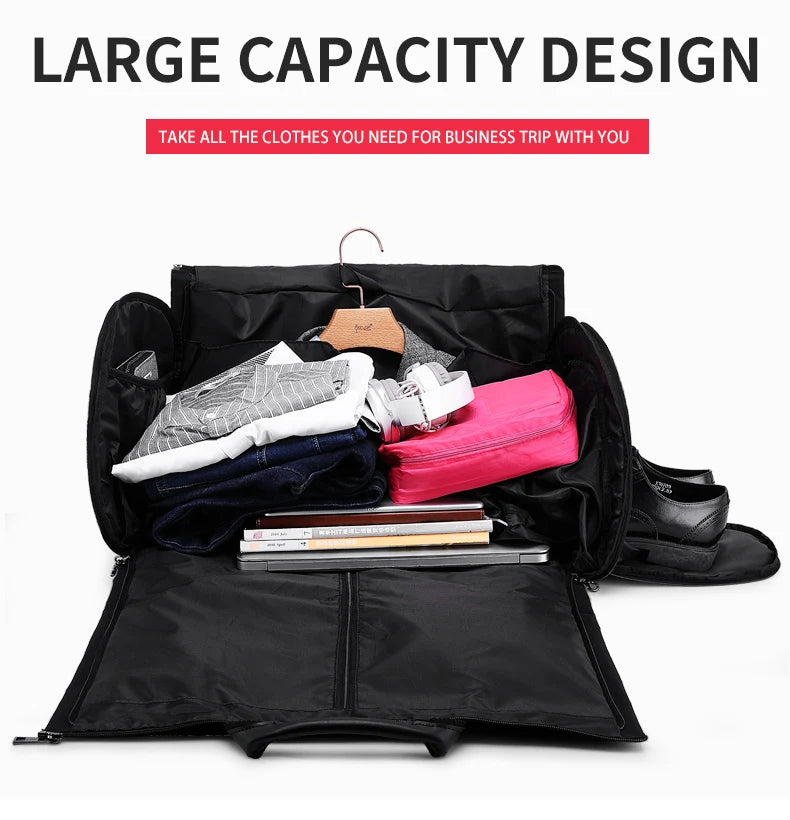 Mingao ML310 Foldable Garment Travel Duffle Bag - detail 5