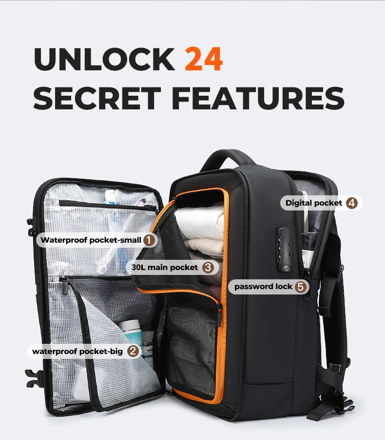 Bange Nova 7875-1 Travel Polyester Backpack