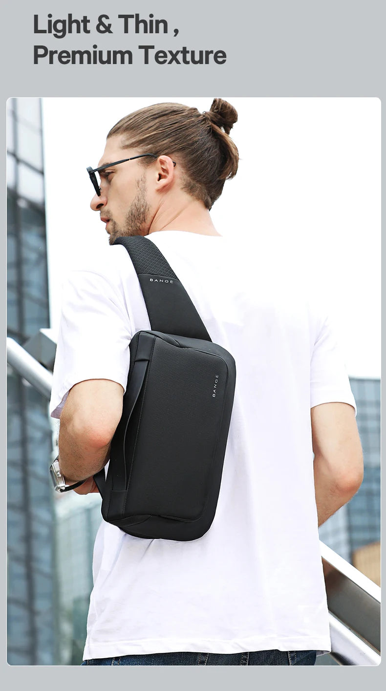 Bange Helios 77202 Anti-Theft Polyester Sling Bag