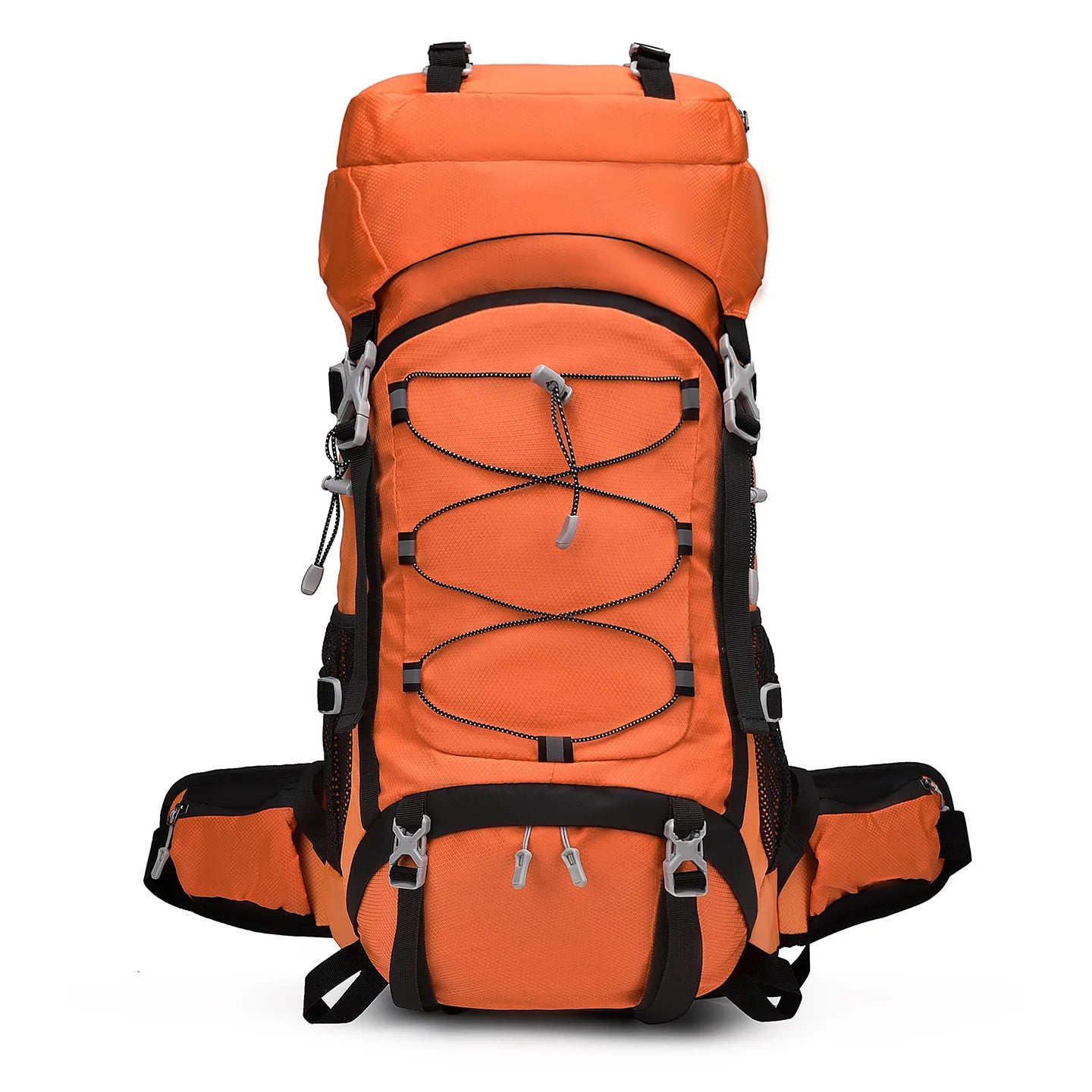60L outdoor backpack compartment detail