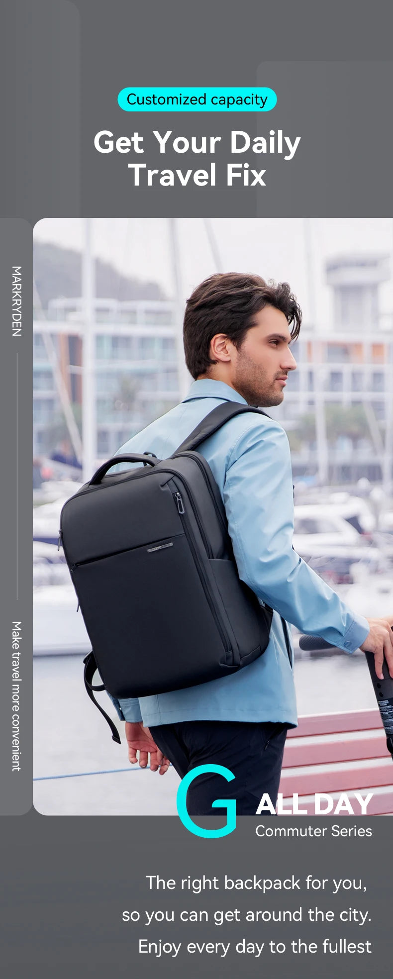 Mark Ryden Pictor MR9418 Waterproof Oxford Backpack