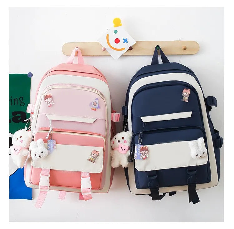 Orchid SJ8012SCH 5-piece kids school backpack set by Senjia - colorway view