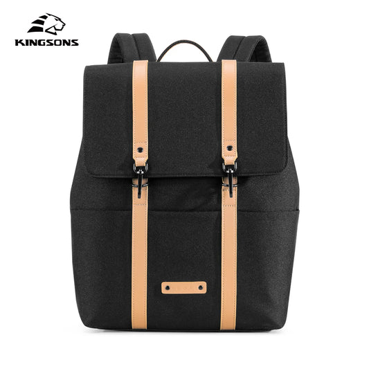 Kingsons women's waterproof school backpack — side detail
