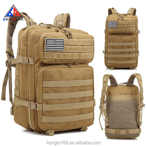 Hong BM-24M664 36-56L Waterproof Tactical Travel Backpack