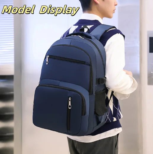 Kale laptop backpack back panel