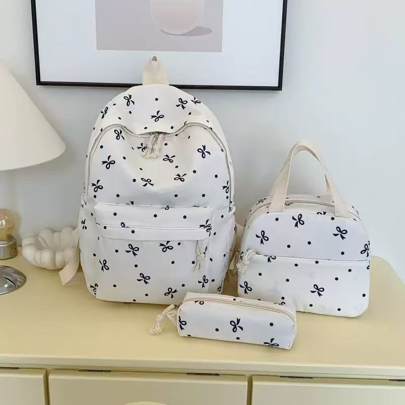 3-Piece Set College Student Backpack - Sycorax SJ8521SCH - Senjia wholesale backpack detail