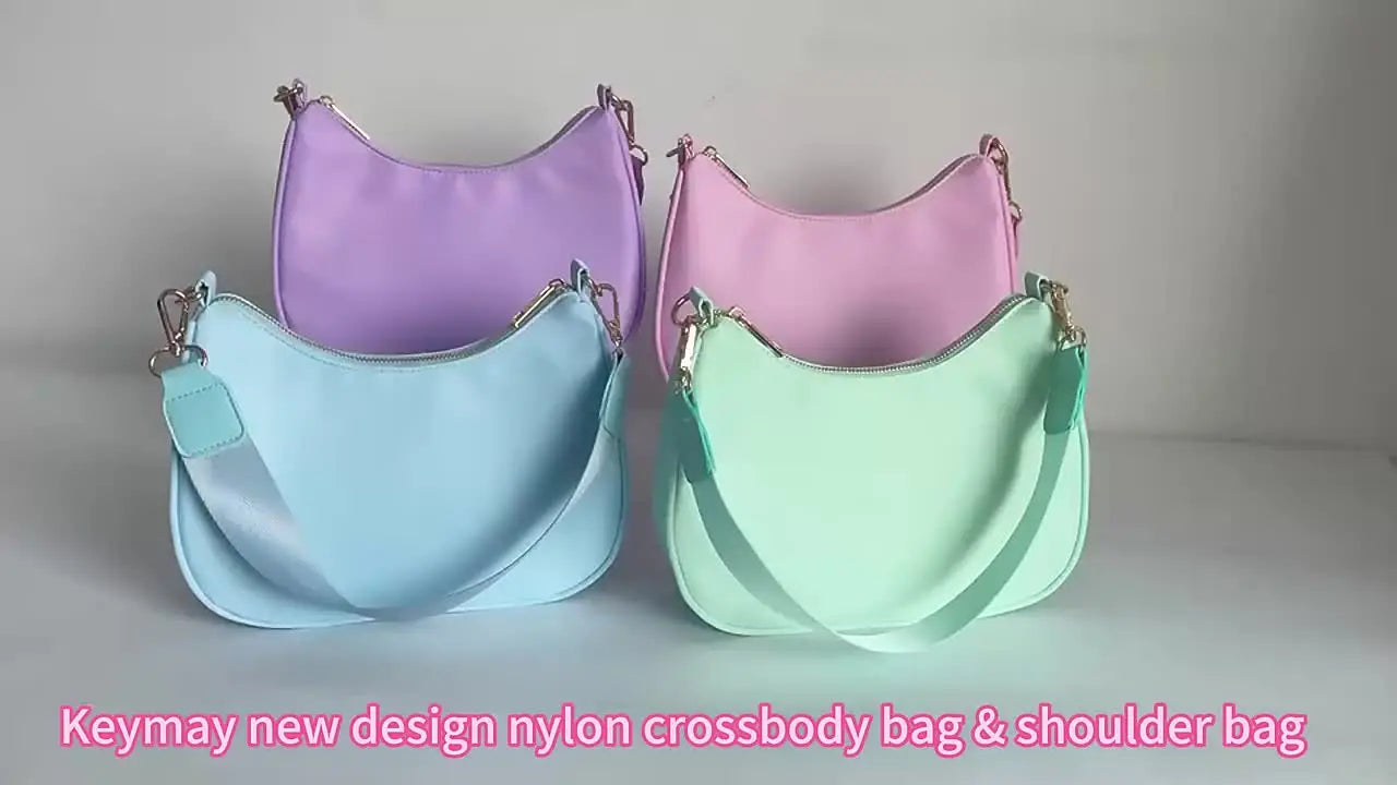 Keymay KMHM35 Half-Moon Crossbody — detail