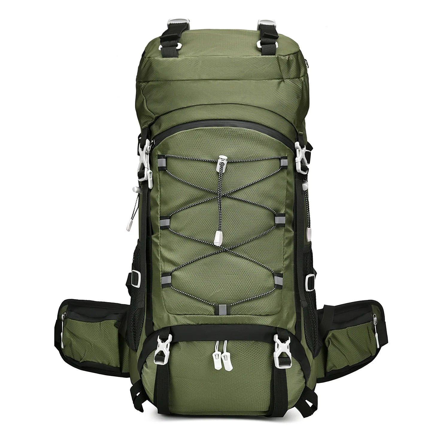 60L outdoor backpack side profile