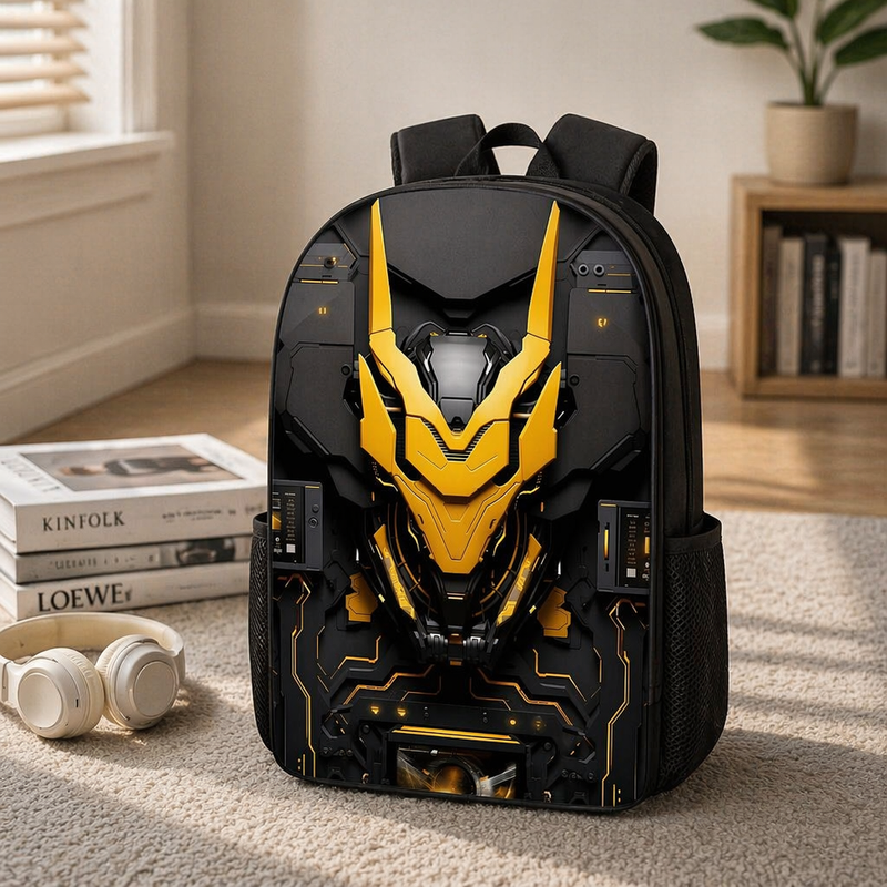 Azalea SJ8615SCH mecha robot 3-piece school set front
